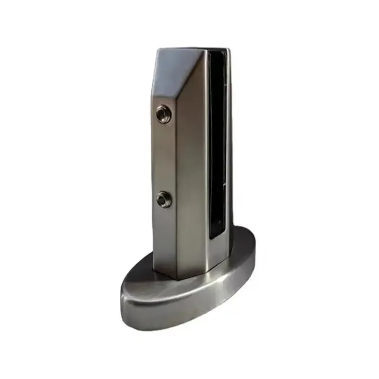 Rubinetto in vetro per montaggio su piattaforma con piastra di base