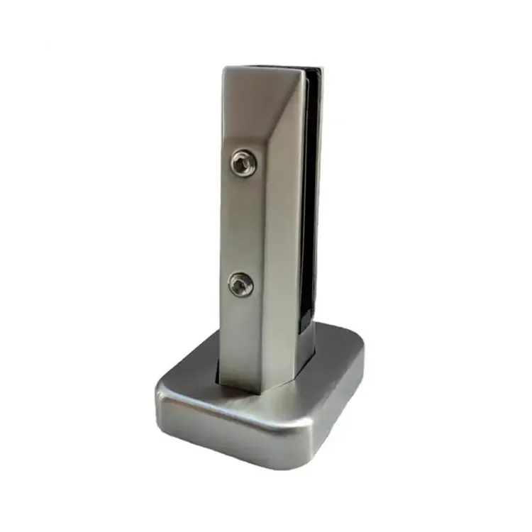 Rubinetto per balaustra in vetro senza telaio