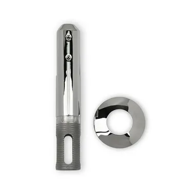 Rubinetto per carotaggio in vetro senza telaio